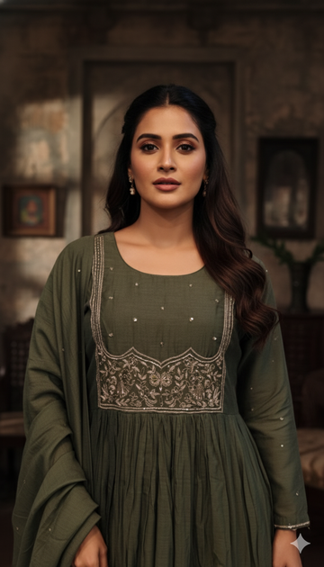 Malai Chanderi Ready to Wear| NA821