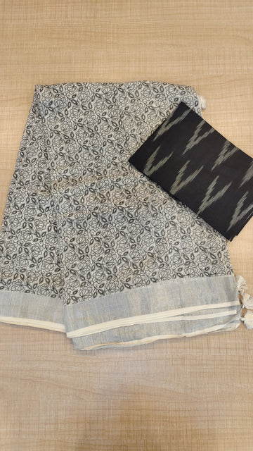 Linen Saree| MT905