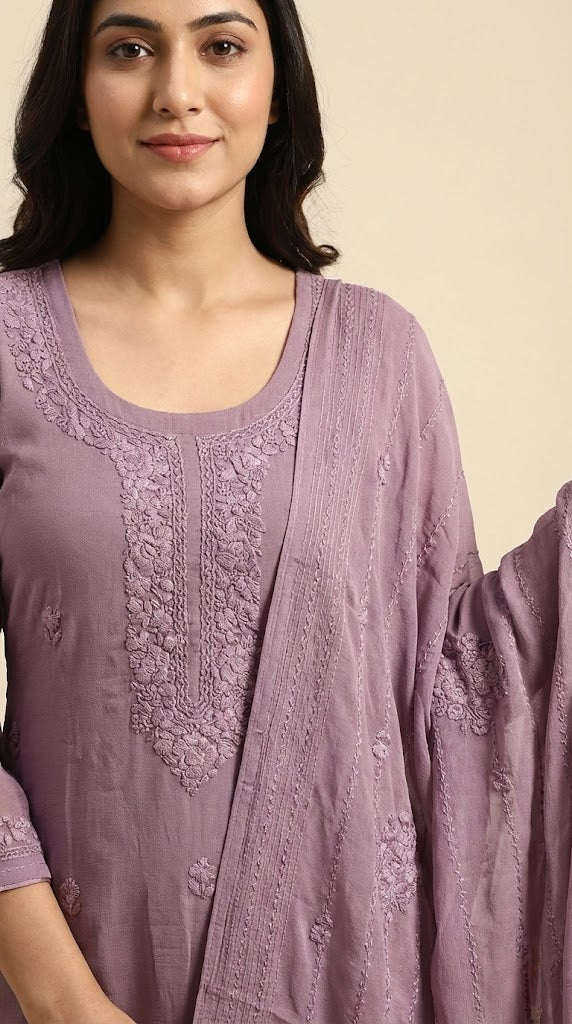 Chikenkari Salwar | P0175