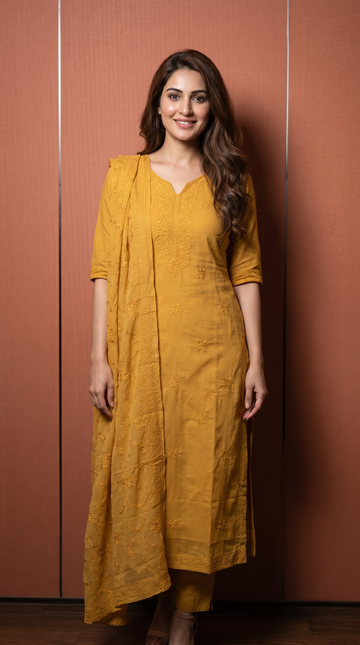 Chikenkari Salwar | PB102