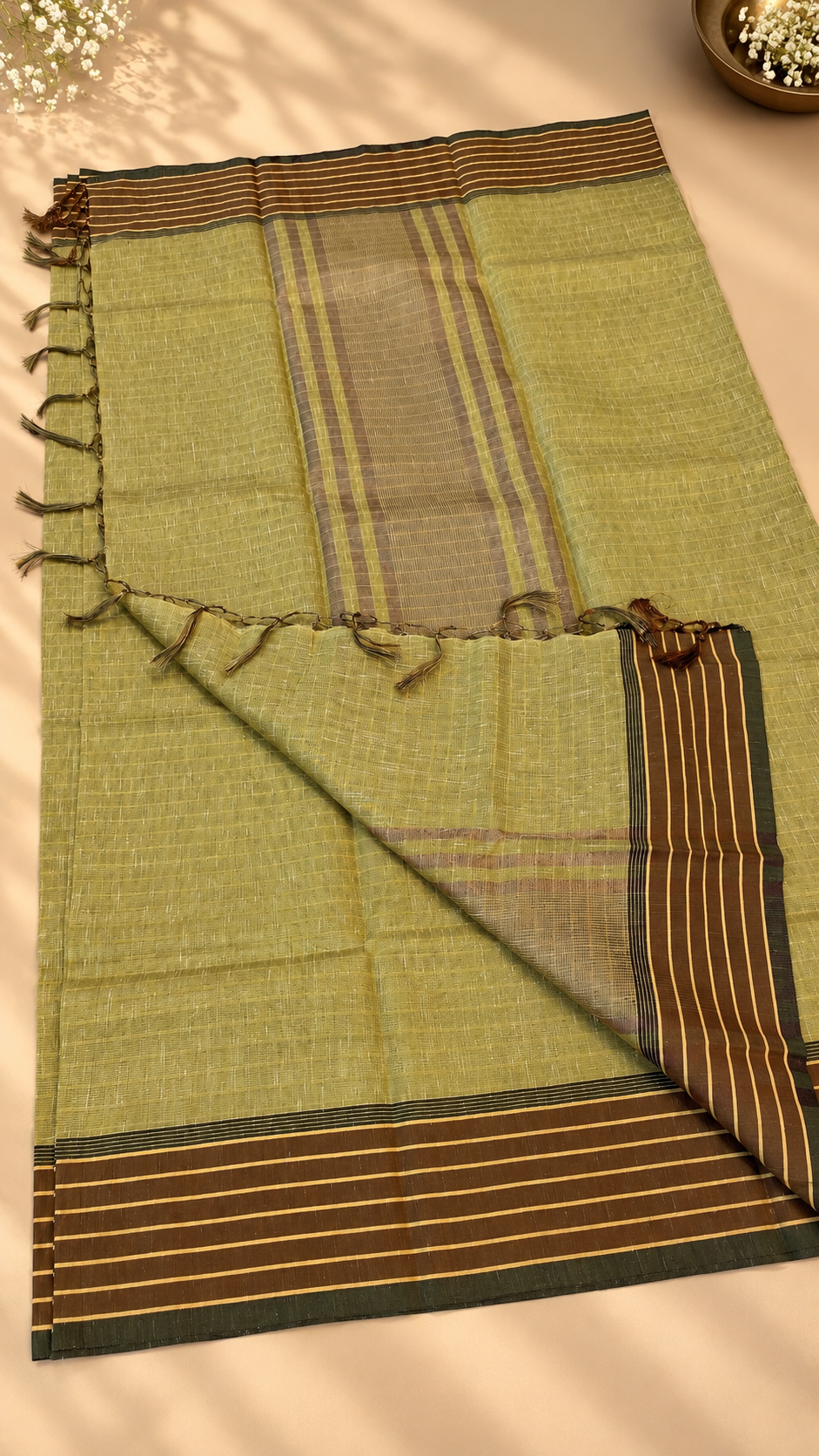 Linen Saree | SB05