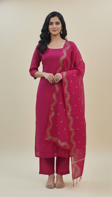 Semi Silk Salwar | P0117