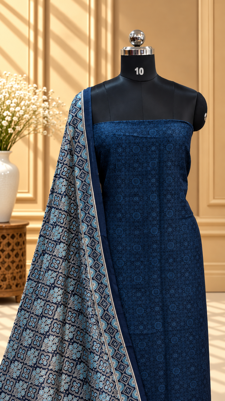 Raw Silk Salwar | PA439