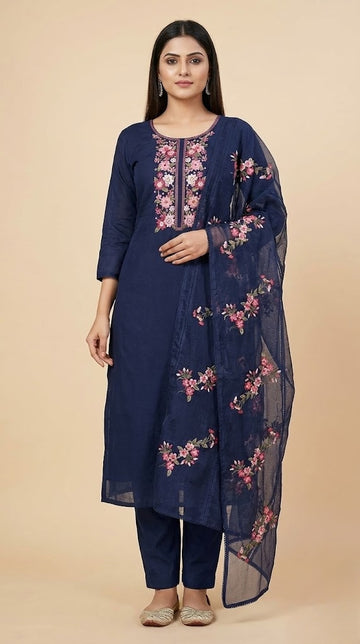 Semi Silk Salwar | P0114