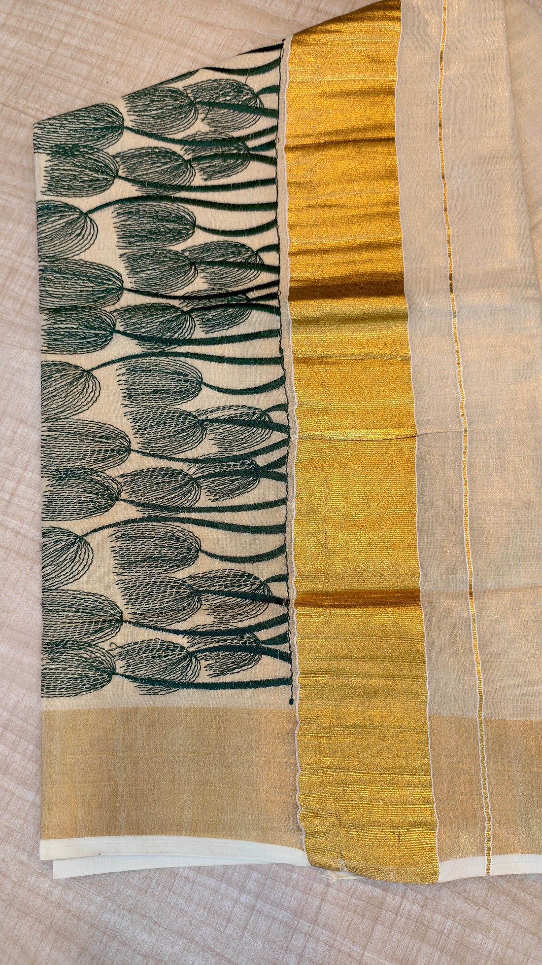 Tissue Kerala Saree | GS493