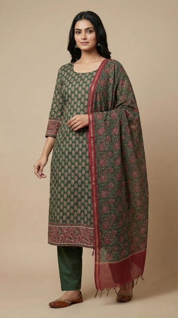Maheswari Silk Salwar | P1225