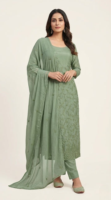 Chikenkari Salwar | P0176