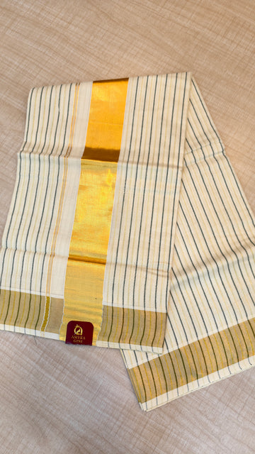 Cotton Kerala Saree | GS470