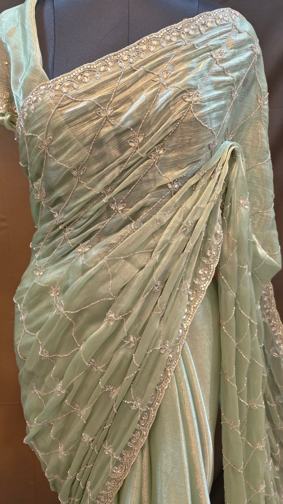 Silk Organza Saree| SWA22