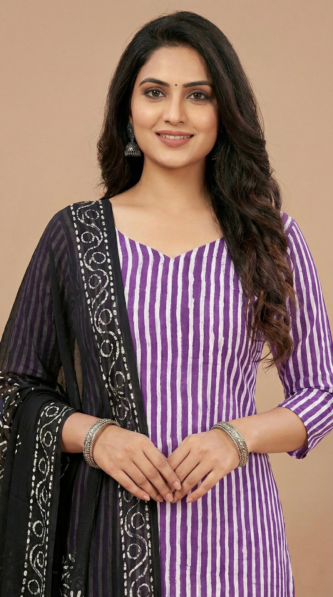 Georgette Crape Salwar | P1218