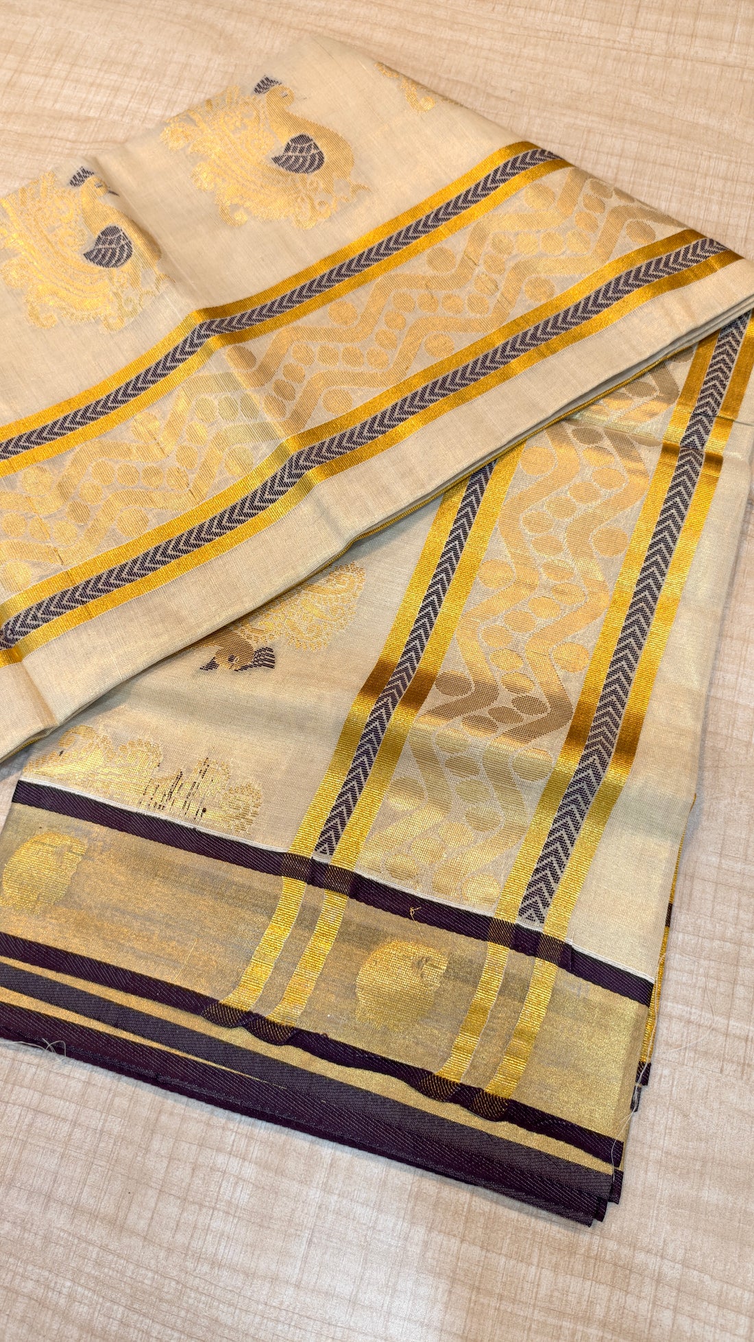 Tissue Kerala Saree | GS396