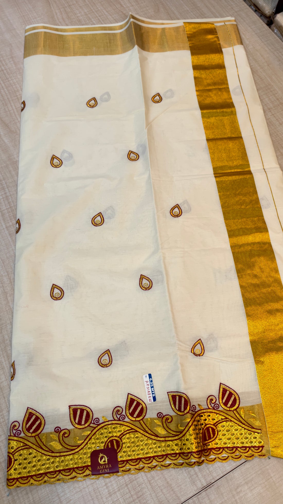 Cotton Kerala saree|GS919
