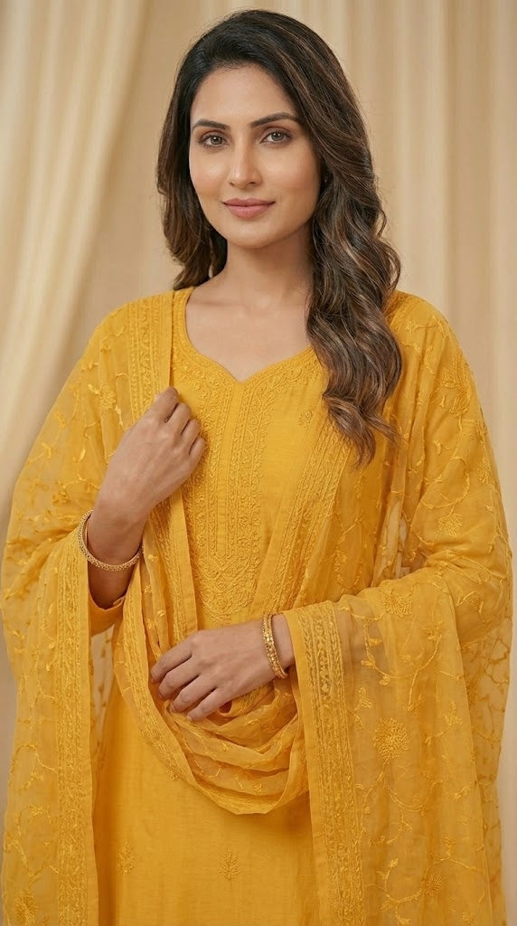 Chikenkari Salwar | P1231