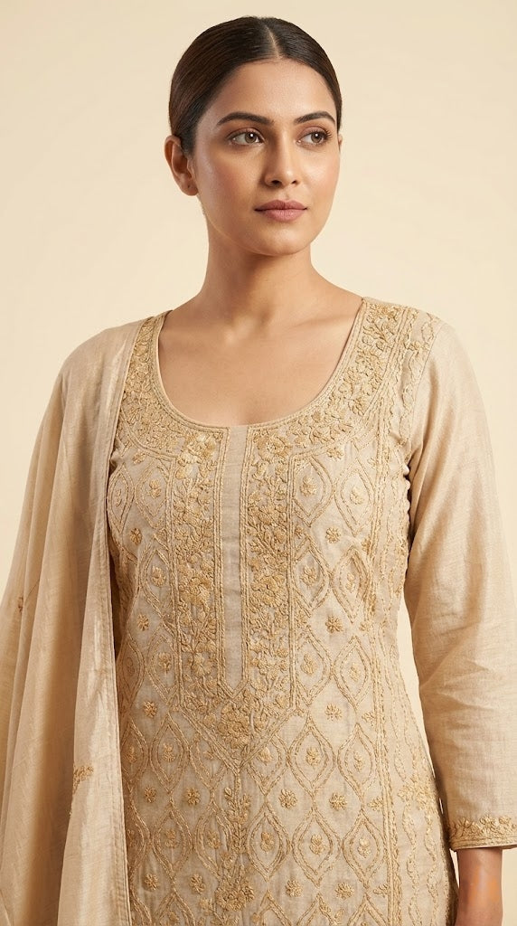 Chikenkari Salwar | P0180