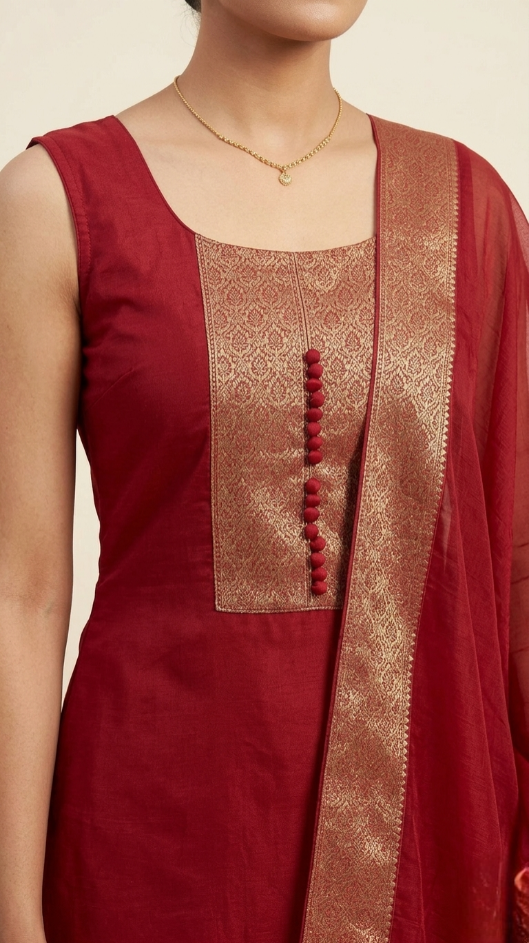 Semi Silk Salwar | PF349