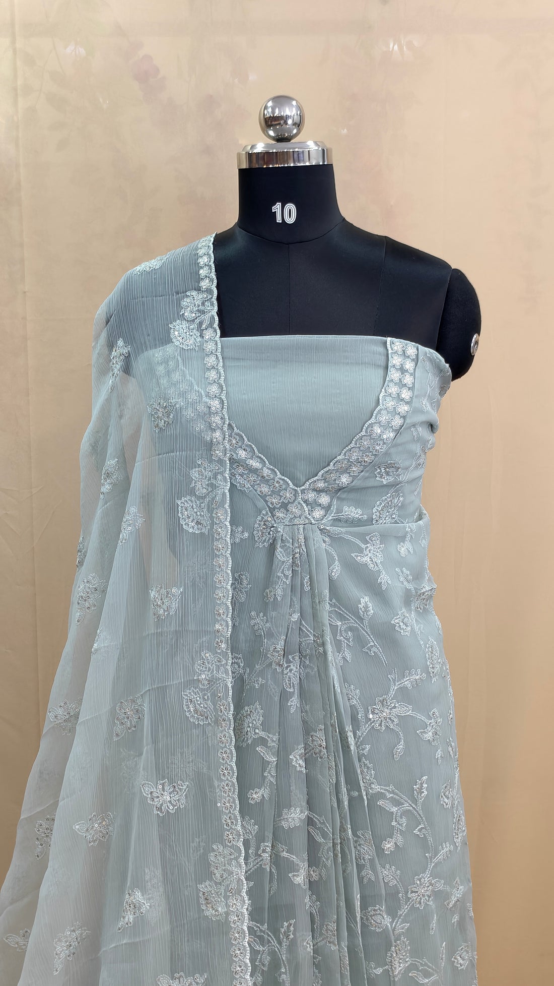 Crush Silk Salwar | PC136