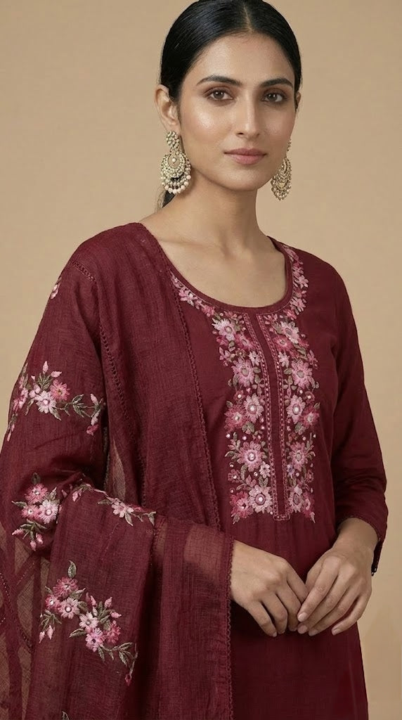 Semi Silk Salwar | P0114