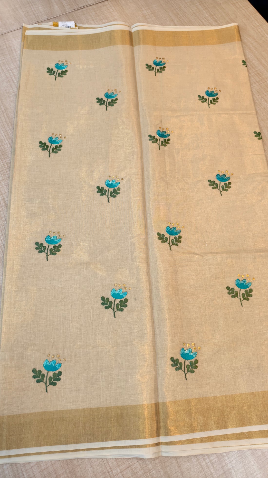 Tissue Kerala Saree | GS476