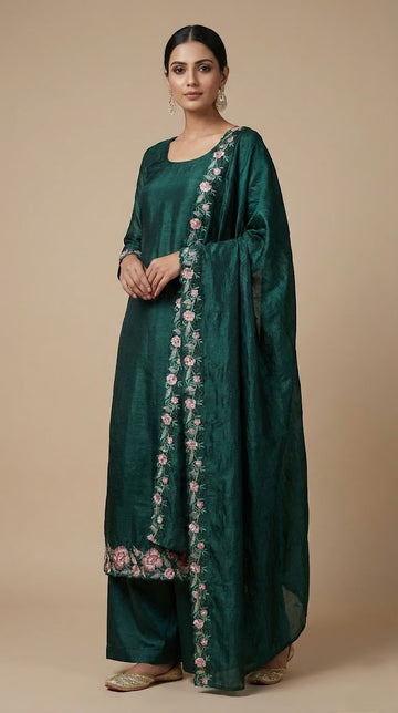 Crush Silk Salwar | P0216