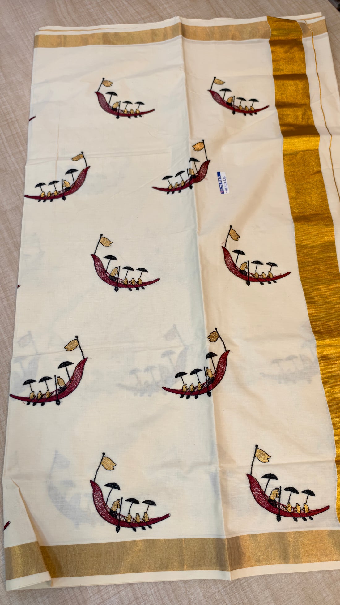 Cotton Kerala saree|GS934