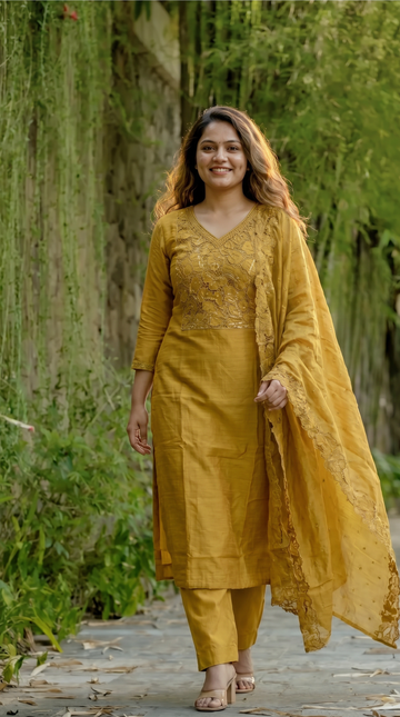 Raw Silk Salwar | PB256