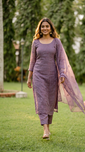 Crush Silk Salwar | PB259