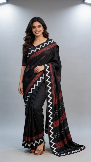 Modal Silk Saree | AF40