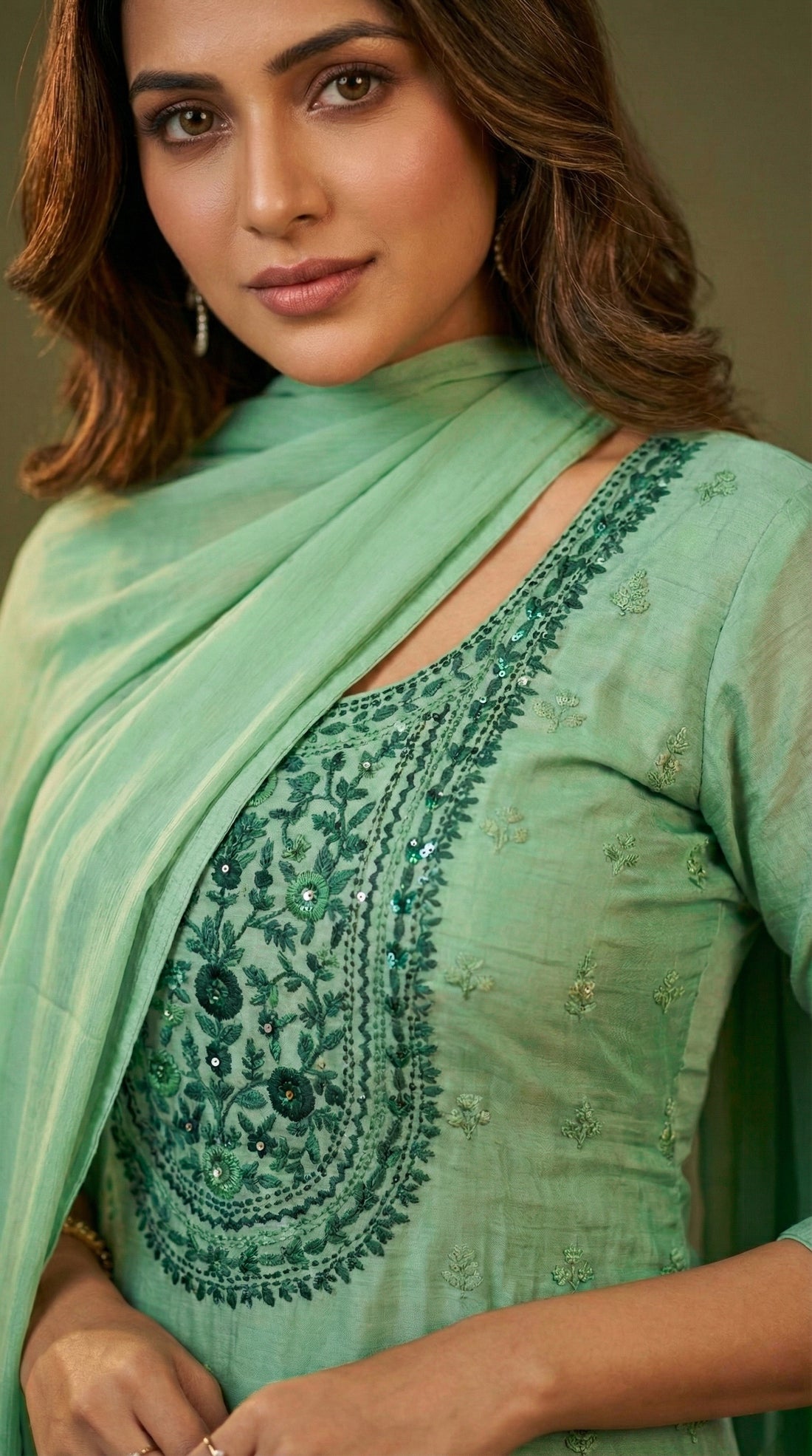 Chikenkari Salwar | P1237