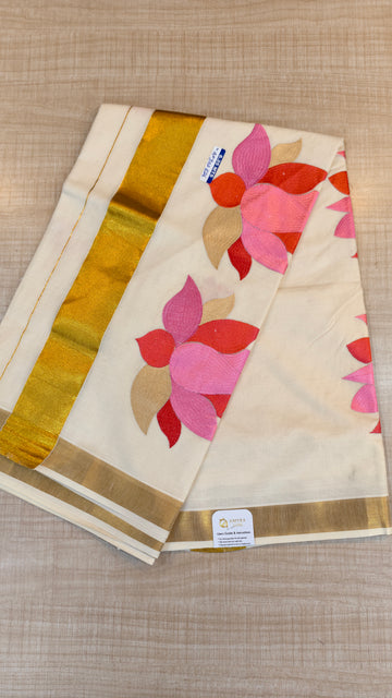 Cotton Kerala saree|GS923