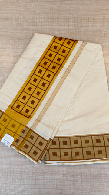 Cotton Kerala Saree | GS611