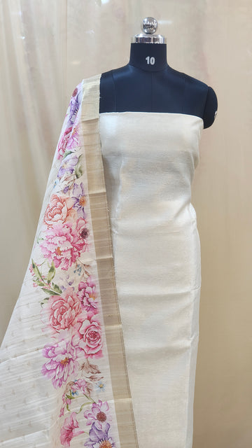 Semi Tussar Salwar | P0297