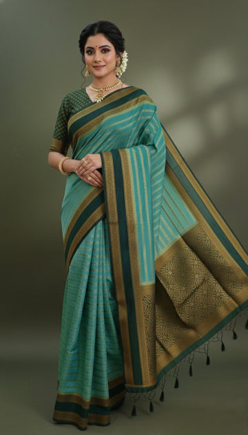 Semi Banarasi Saree| DC919