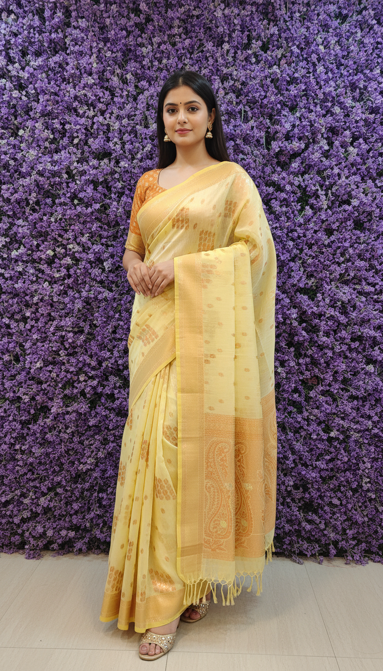 Cotton Saree| AMS5100