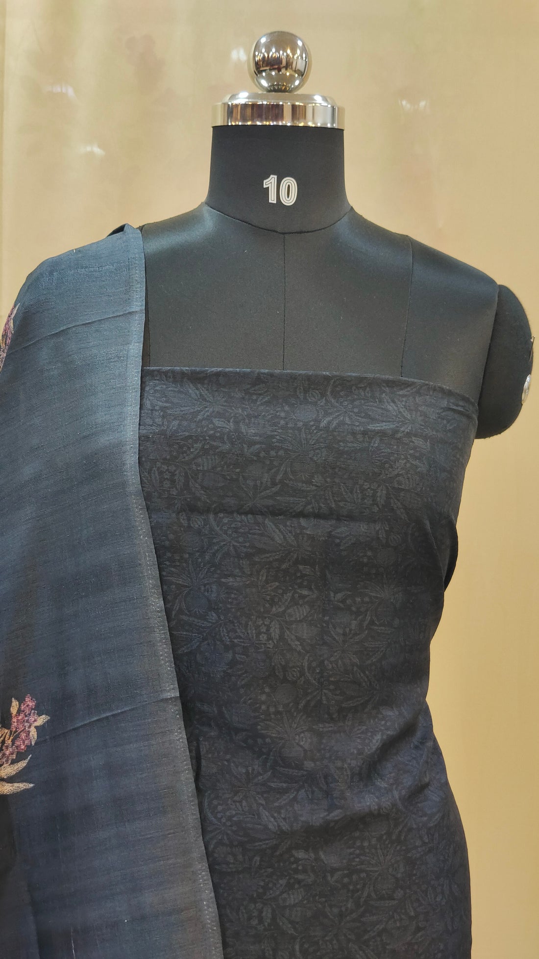 Semi Raw Silk Salwar | PB161