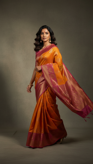 Semi Banarasi Saree | BS18