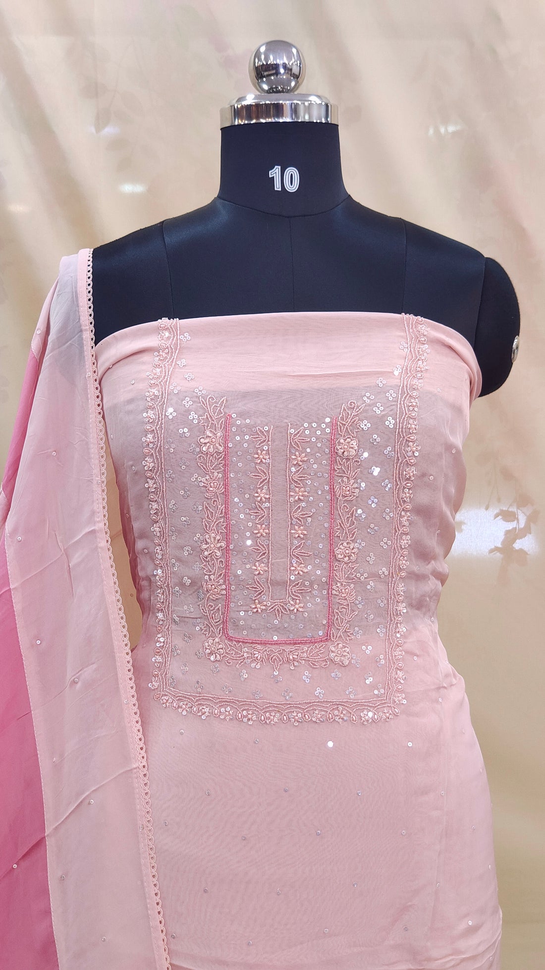 Viscose Organza Salwar | P1171