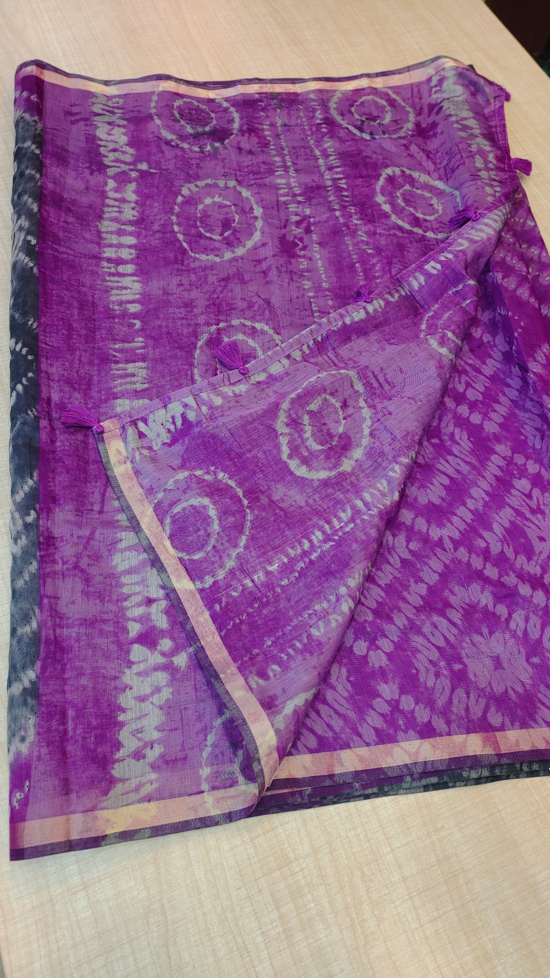 Chanderi Cotton Saree | MT922