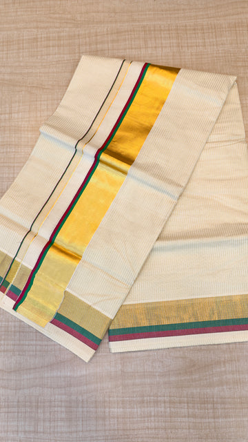 Cotton Kerala Saree | GS343