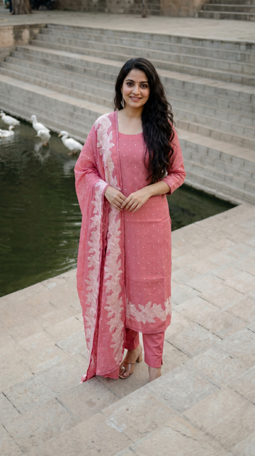 Mul Chanderi Salwar | PB319