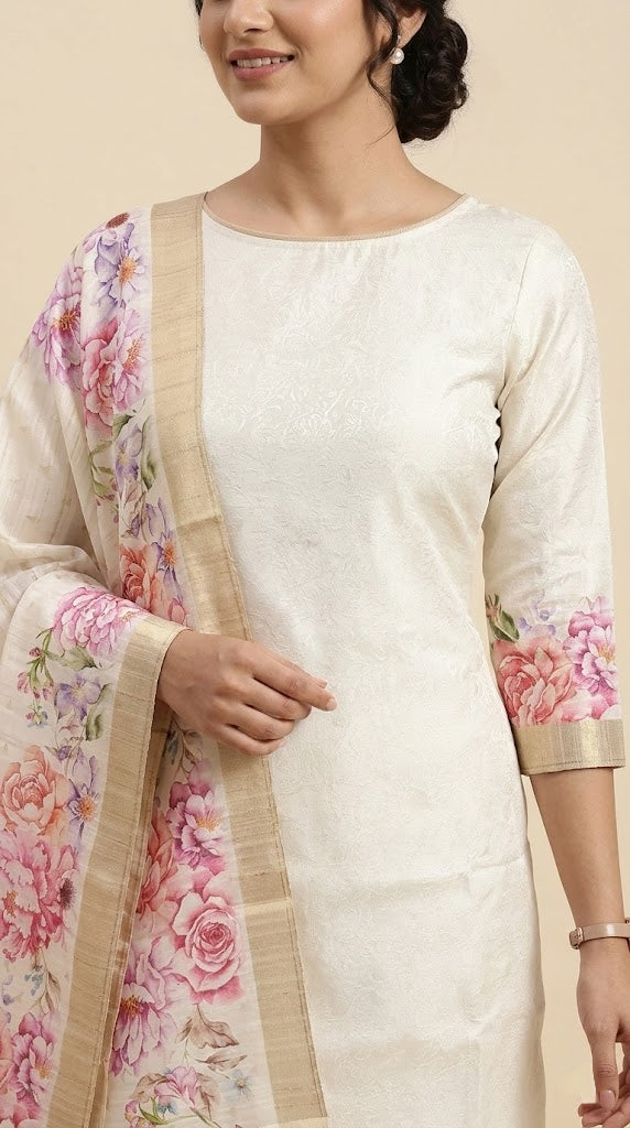 Semi Tussar Salwar | P0297