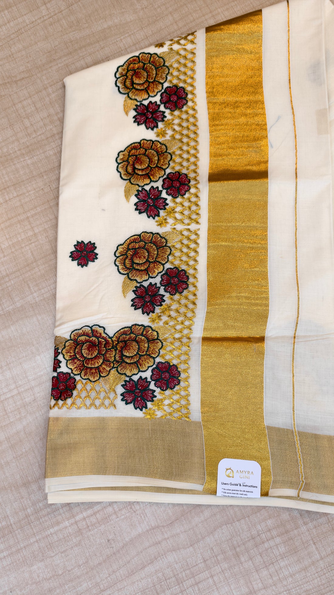 Cotton Kerala Saree | GS463