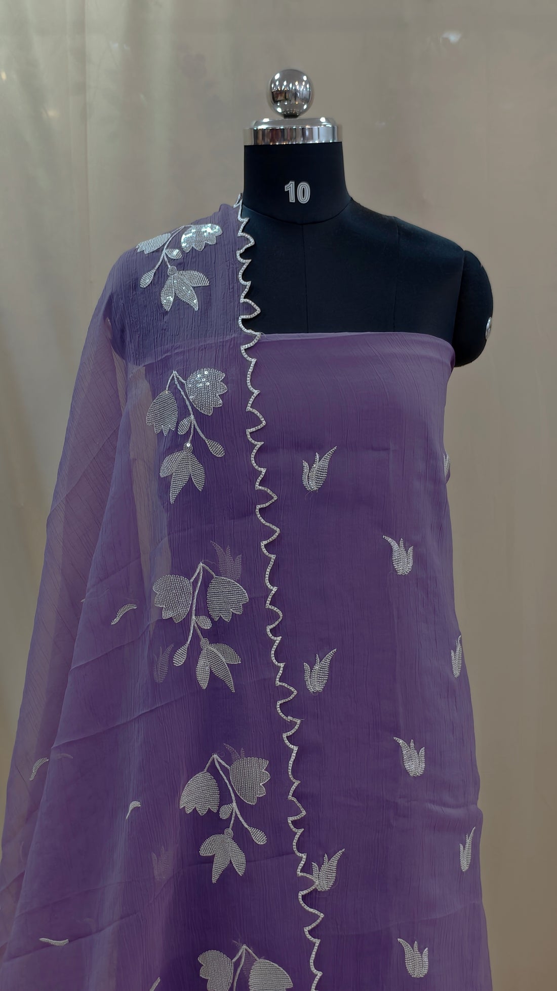 Crush Silk Salwar | PB296