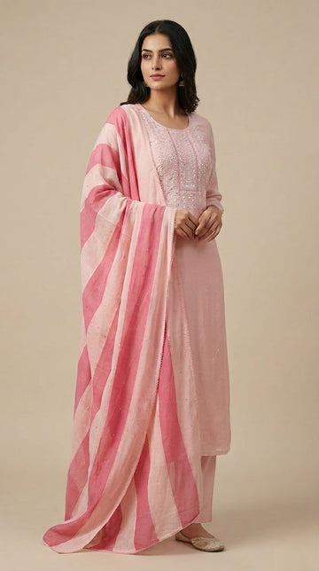 Viscose Organza Salwar | P1171