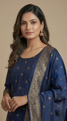 Semi Banarasi Salwar | P1230