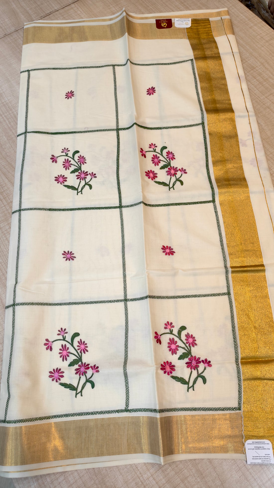 Cotton Kerala Saree | GS14