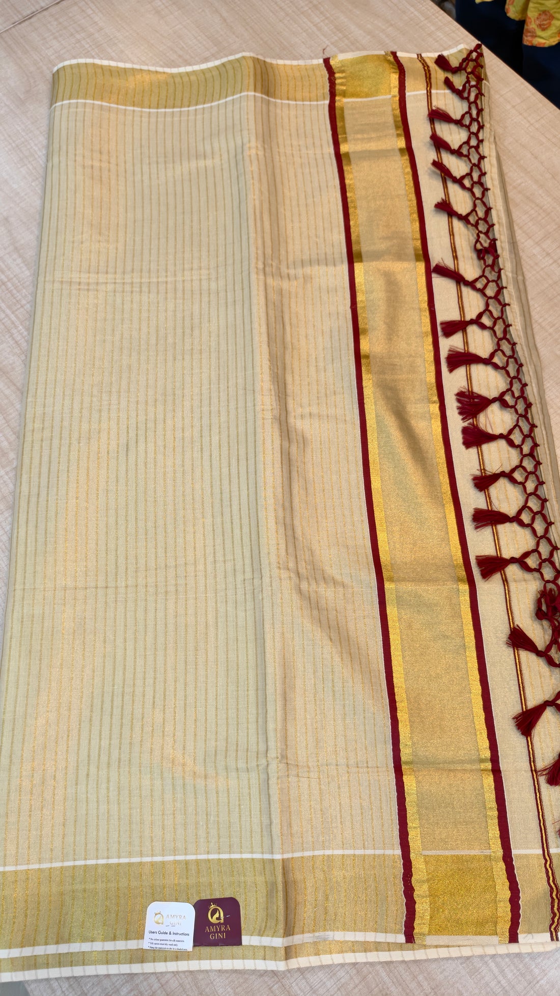 Tissue Kerala Saree | GS244