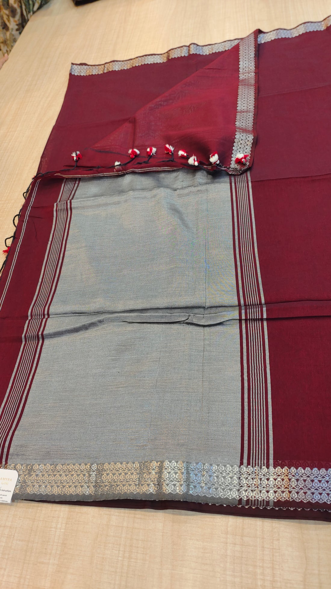 Khadi Cotton Saree| PF1104