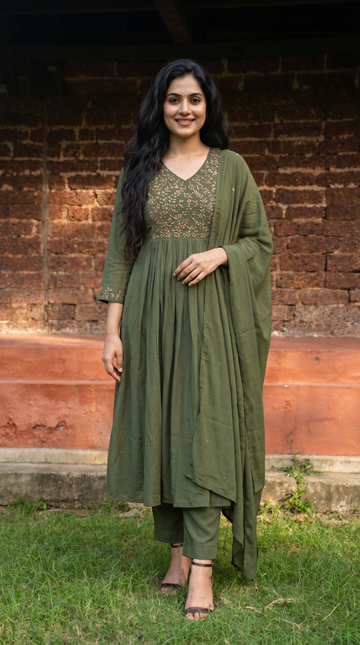 Chanderi| Ready To Wear | RA113