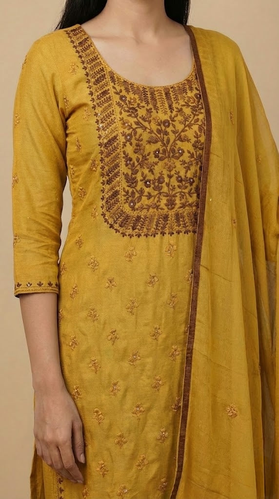 Chikenkari Salwar | P0246