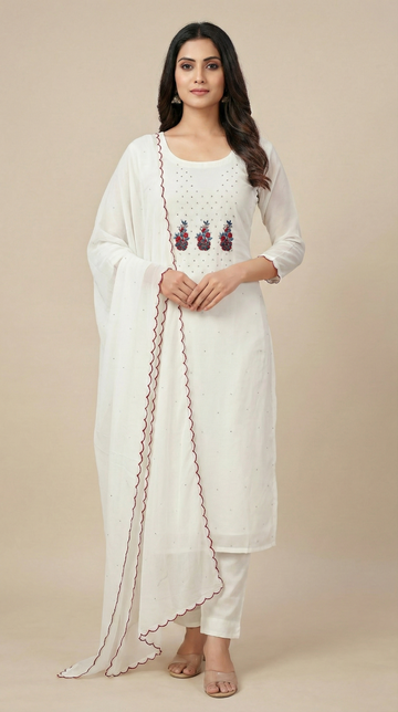 Pure Georgette Salwar | P1177